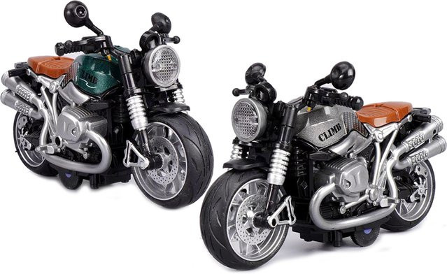 GLW Motorrad, Modellspielzeug, 1:12, Kunststoff, Diecast - Bild 1
