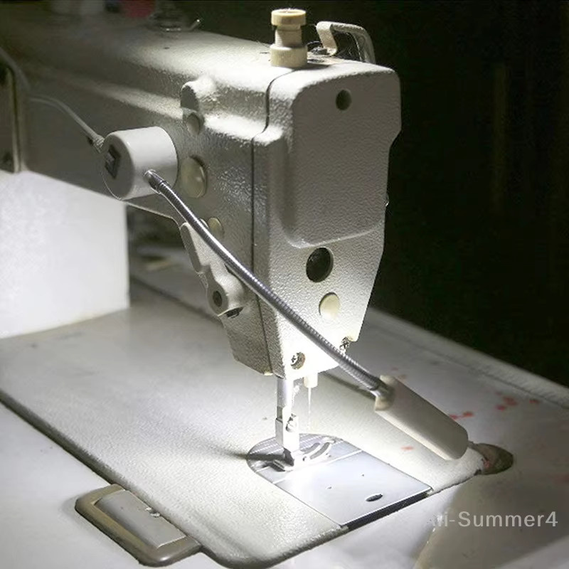 Industrielle LED Nähmaschinen Beleuchtung mit flexiblem Schwanenhals und 360 Grad Verstellbarkeit in Weiß - Bild 2