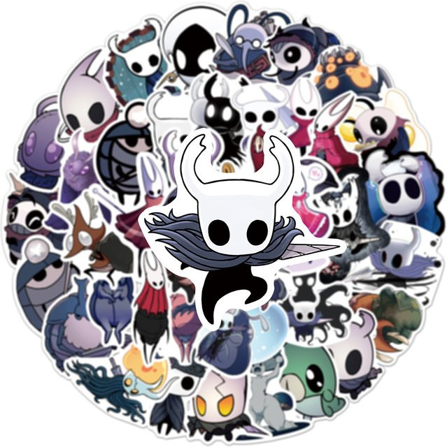 Bandai Hollow Knight Spiel-Aufkleber, Set, Bunt / Mehrfarbig - Bild 1
