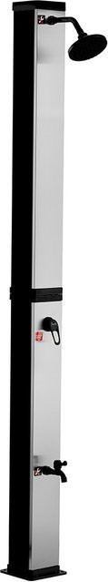 Home Deluxe Solardusche OLYMP in Gebürstetem Nickel/Schwarz - Bild 1