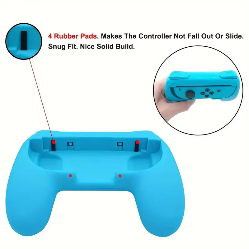 LOKPAD Handgriffe kompatibel mit Nintendo Switch und Switch OLED Joy Con Controllern - Bild 2