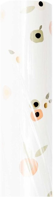 Rico Design Geschenkpapier Paper Poetry Blüten in Puder-Gold mit Hot Foil, Breite: 70 cm, Länge: 2 m - Bild 1