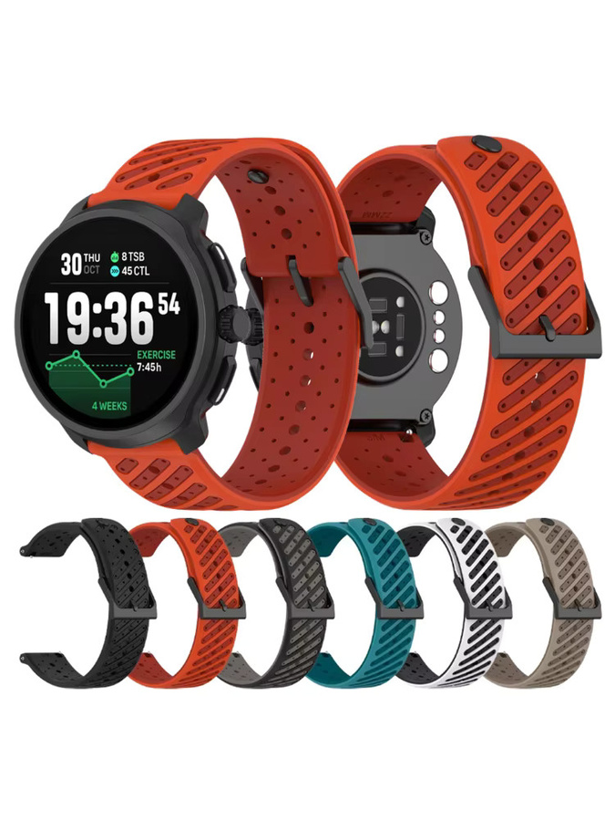Suunto Uhrenarmband Silikon, 22 mm, Unisex - Bild 3