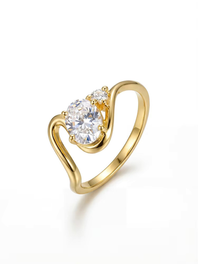 Ring 925 Silber, Zirkonia, Damen - Bild 2