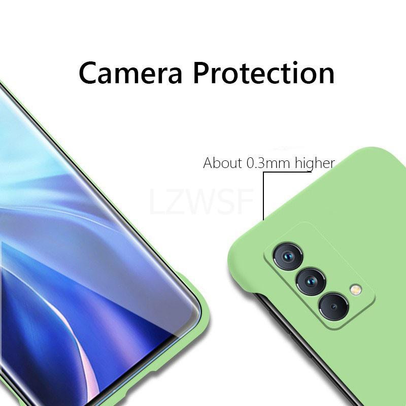 Stoßfeste Realme GT Master Edition Handyhülle mit mattem PC-Rückseiten-Cover und rahmenlosem Design - Bild 2