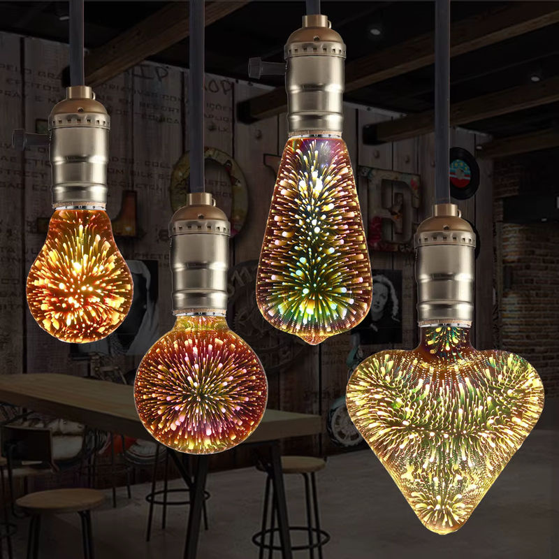 PARKSON LED Edison Vintage Glühbirne E27 in Mehrfarbig RGB für Wohnzimmer und Weihnachtsdekoration - Bild 3