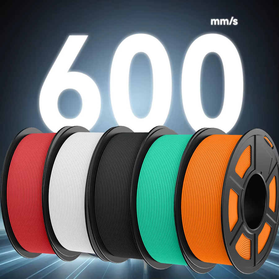 JAYO PETG 3D-Drucker-Filament 1,75 mm High-Flow Matte Effekt für Hochgeschwindigkeits-Druck, 6 Rollen, Multicolour - Bild 3