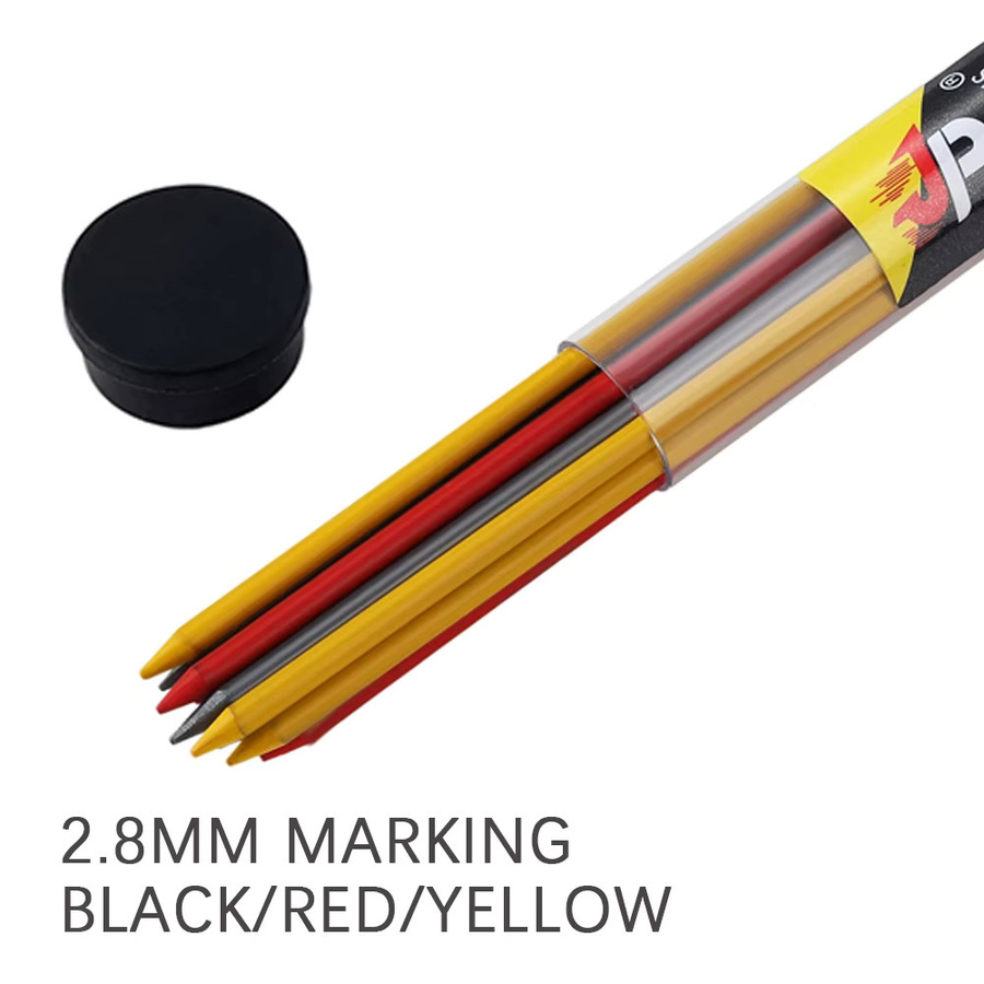 MROOFUL Mechanikbleistiftminen 2,8 mm in Multicolour für Holzbearbeitung und Architekten, 1 Box - Bild 3
