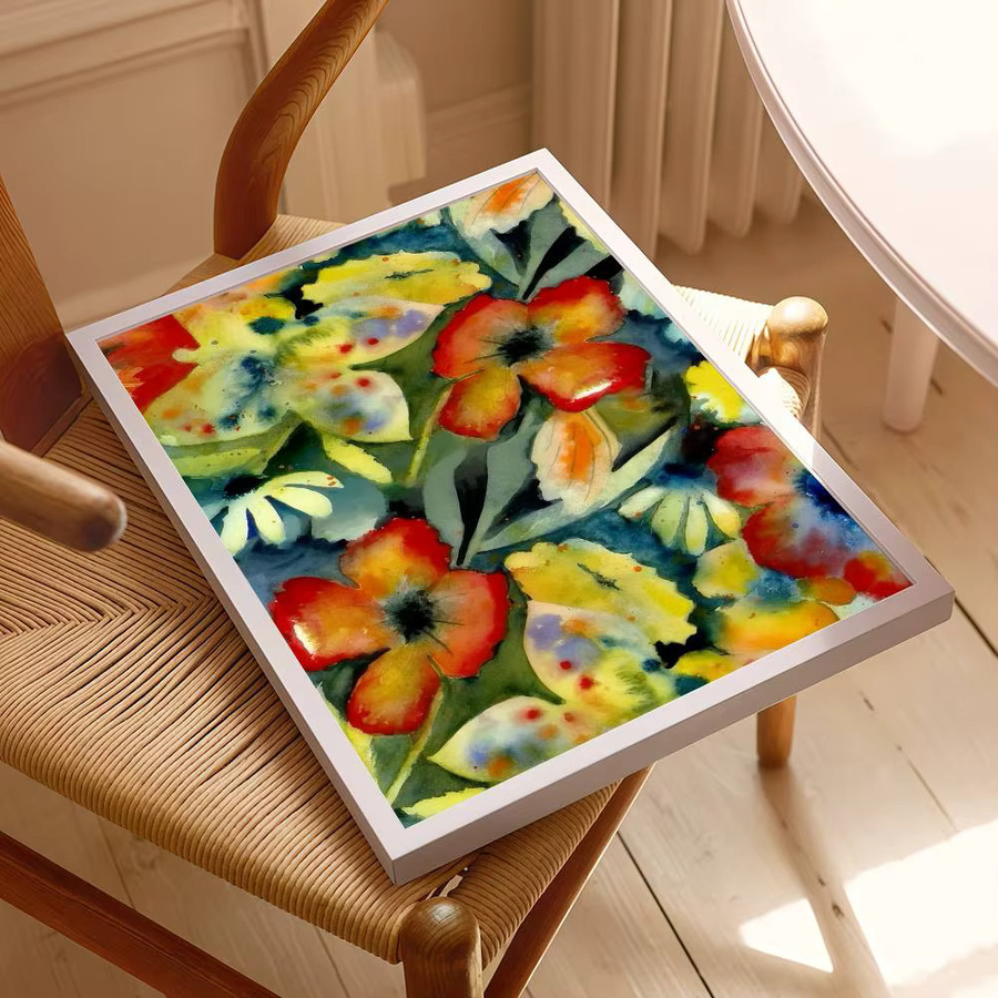 SINGER A-Adrianne Lenker Album DIY Sticky Poster Whitepaper Prints in Weiß und Mehrfarbig für Nordic Home Decor - Bild 6