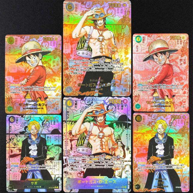 Bandai One Piece Piraten Flash Card Toy, Japanese, Bunt / Mehrfarbig - Bild 1