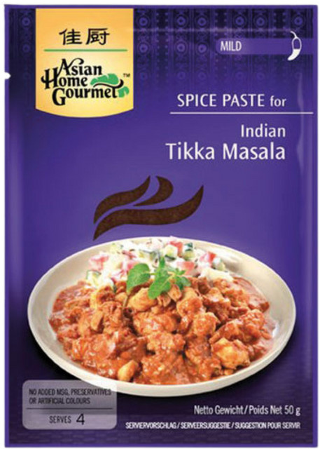 Asian Home Gourmet Tikka Masala Gewürzpaste mild 50 g - Bild 1