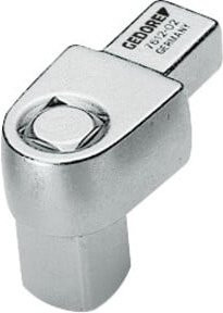 Gedore Einsteckvierkant 1/2 Zoll 9x12 mm aus Chrom-Vanadium in Silber - Bild 1