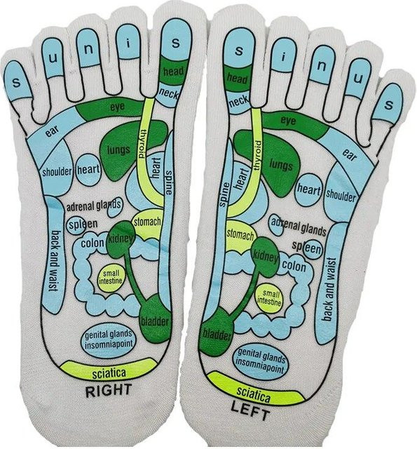 YJSTY Akupressursocken, Weiß - Bild 1