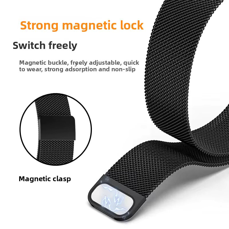 Xiaomi Uhrenarmband Edelstahl, Silber, Unisex - Bild 3