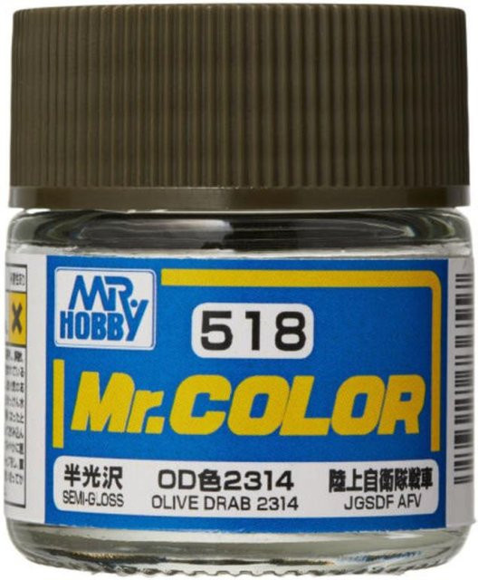 Mr Hobby Mr. Color Olive Drab 2314, Grün, 10 ml - Bild 1