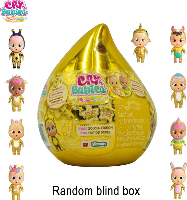 Cry Babies Golden House Edition Blind Box, Sammelfigur, Mini-Puppe, ab 3 Jahren - Bild 1