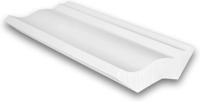 Profhome Decor Eckleiste Zierleiste Musterstück in Weiß - Bild 1