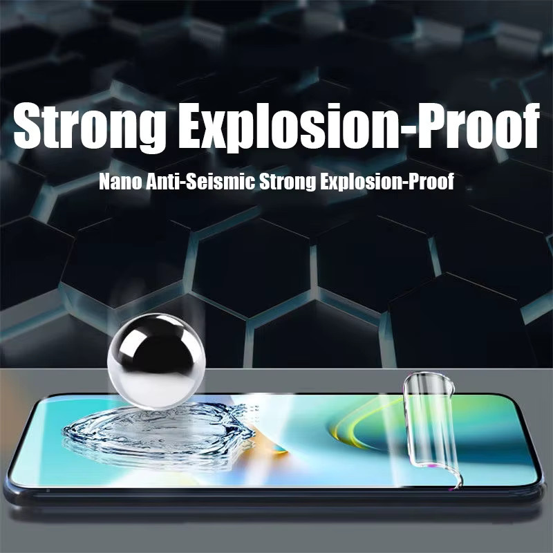 4 Stück Hydrogel Displayschutzfolie für Huawei P30 P20 P40 P50 Pro Mate 30 20 40 60 Lite Full Cover transparent - Bild 3