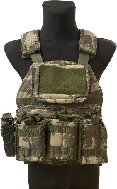 BSSD Defence Schussweste modularer Plattenträger mit MOLLE-System in Multicolour - Bild 1