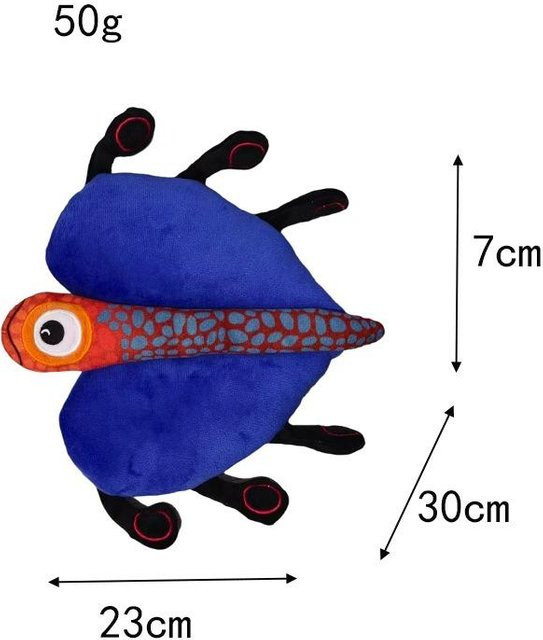 Yiran toy Subnautica Meeresmonster Charakter, Plüschtier, ab 18 Jahre - Bild 1