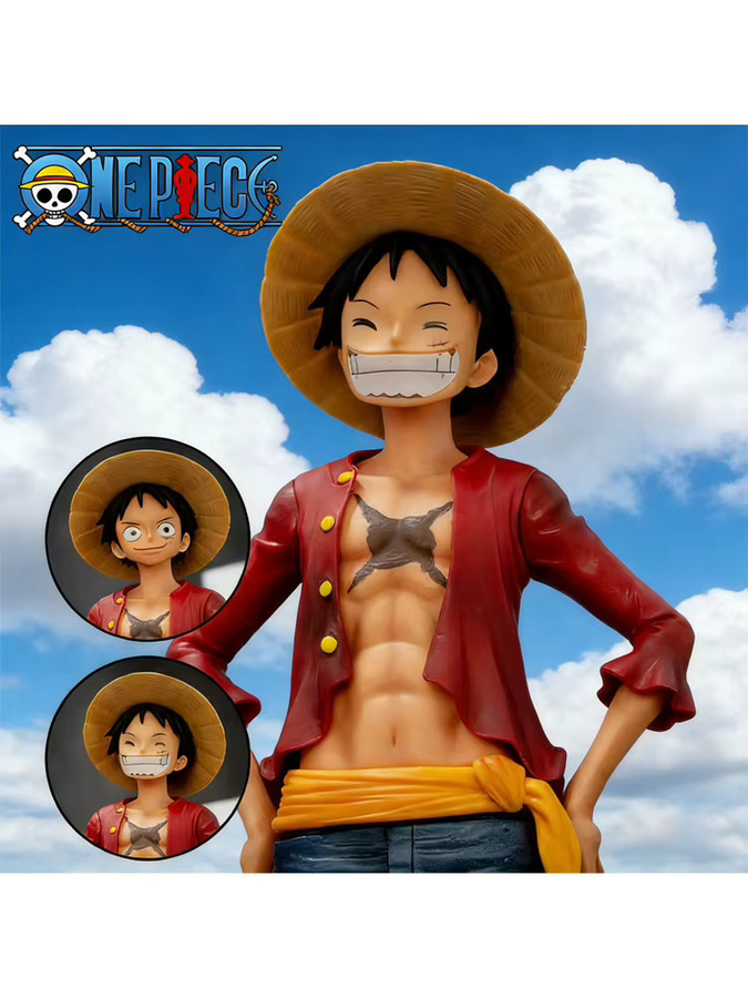 Bandai One Piece Luffy Action Figur, 28 cm, Einzelfigur - Bild 7