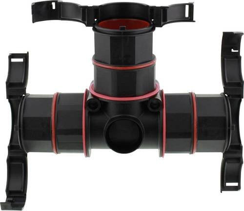 Wiska T-Verteiler BFT-29-29-29-BK in Schwarz - Bild 1