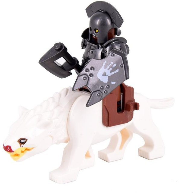 Wucifang Bags Mittelalterliche Ritter Zwerg Ziege Eber Reittiere Soldaten Mini Figuren, 1-teiliges Set, ab 14 Jahren - Bild 1