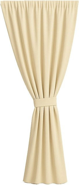 Setgarden Outdoor Vorhang Curtain Garden für den Balkon, Beige, B: 155 cm, H: 200 cm - Bild 1