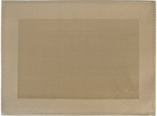 ERWIN M. Tischset Puris Champagner, 2er Pack, B: 33 cm, L: 45 cm - Bild 1