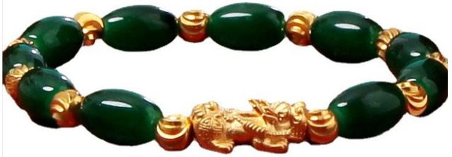 boho berry Armband Jade, grün, Damen - Bild 1