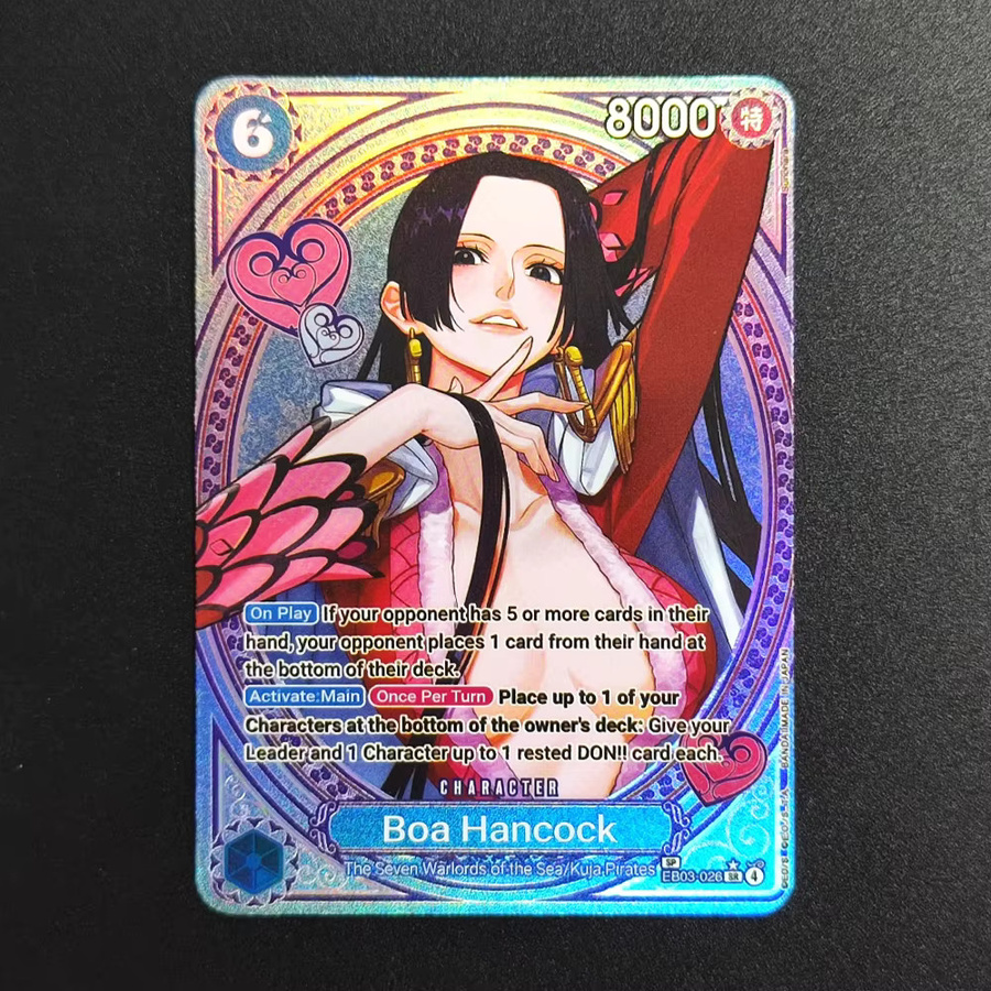 Bandai One Piece Englische Heldinnen Nami Robin Hancock Reiju Vivi Perona Tashigi EB03-053 Collection Otcg Anime Cards - Bild 2