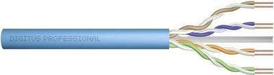 DIGITUS Professional Bulkkabel CAT 6a UTP Ethernet LAN 500,0 m Hellblau RAL 5012 halogenfrei - Bild 1