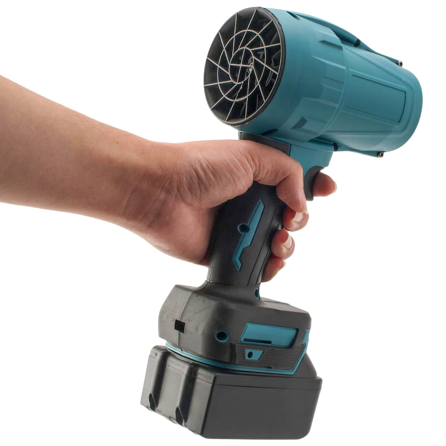 Makita Akku-Turbo-Elektrogebläse mit 200 m/s für 18 V Batterien als Turbo-Jet-Lüfter und Handstaubblaswerkzeug - Bild 2