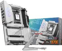 MSI MPG X870E EDGE TI WIFI Mainboard AM5 DDR5 in Silver und White mit Wi-Fi, Bluetooth und Ethernet/LAN - Bild 1