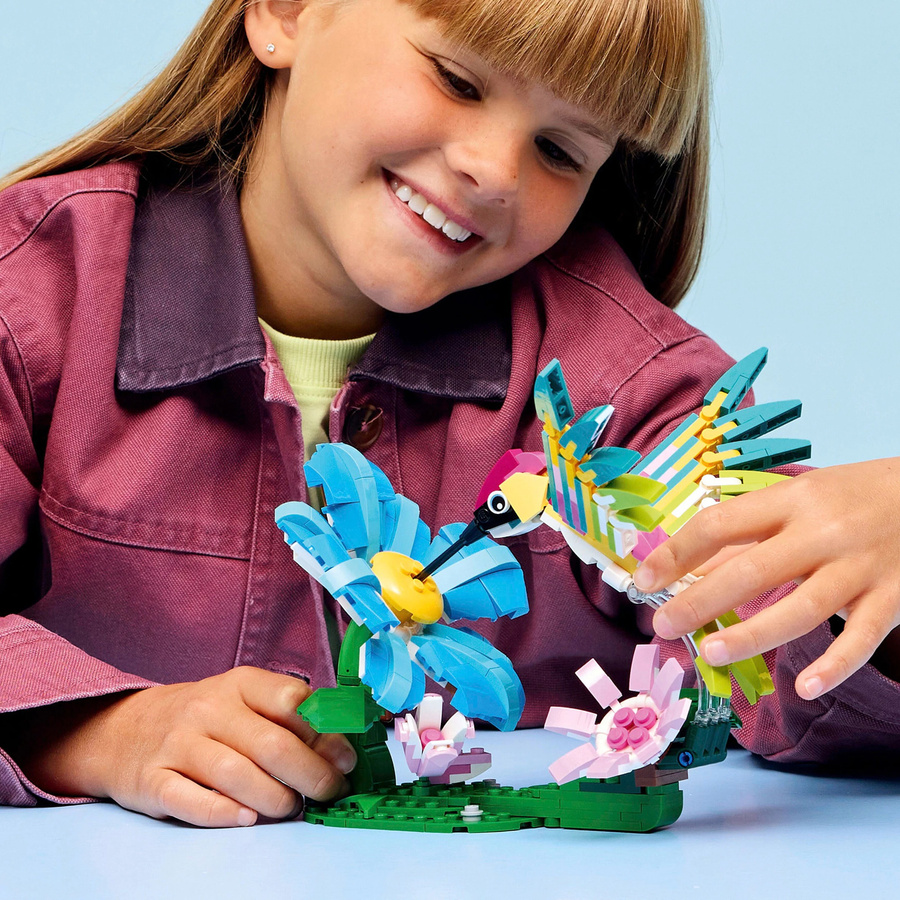 LEGO Creator Wilde Tiere Bunter Kolibri Konstruktionsspielzeug ab 8 Jahren - Bild 4