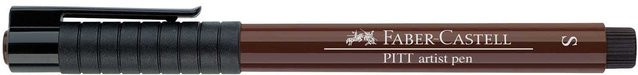 Faber Castell PITT artist pen superfine Tintenroller in Sepia Dunkelbraun - Bild 1