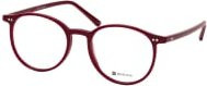 Mister Spex Benji 1202 Korrektionsbrille, Vollrand, Rund, Kunststoff, rot, Unisex - Bild 1