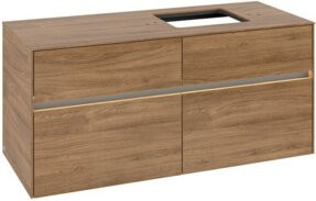 V&B Waschtischunterschrank Collaro mit LED-Beleuchtung, B/T/H: 120 x 54,8 x 50 cm - Bild 1