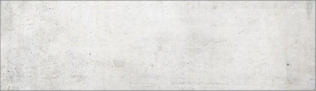 MySpotti Küchenrückwand Profix Cucina in White Concrete in Beige mit Steinoptik und Aluminium-Abschluss B: 210 cm, H: 60 cm - Bild 1