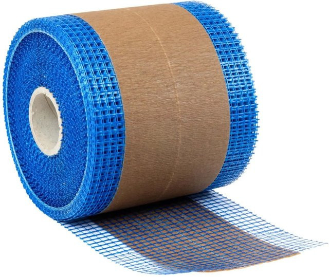 Dalsys Balkenfix Schutznetz Blau 50 m x 25 cm mit 10 x 10 mm Maschenweite und 140 g/m² - Bild 1