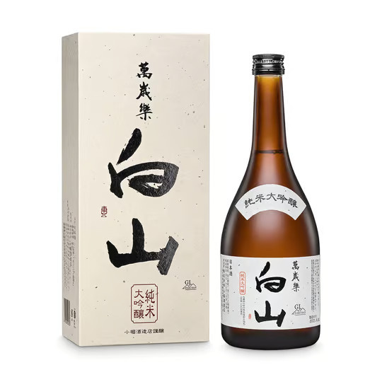 Hakusan Junmai Daiginjo Sake Manzairaku Sake Kura 0,72 l - Bild 2
