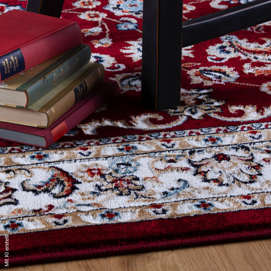 Obsession Teppich Isfahan 741 My Orient in Rot, B/L: 200 x 290 cm - Bild 4