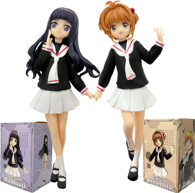 Bandai Card Captor Sakura Haruno Sakura Tomoyo Daidoji, Actionfigur, Kunststoff - Bild 1