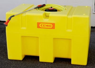 CEMO Mobiles Bewässerungssystem BWS 30-PE in Gelb mit 30 l/min Förderleistung, L 1160 x B 760 x H 730 mm - Bild 1