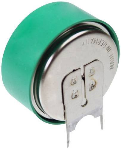 Varta V2/CP300H SLF Knopfzellen-Akku NiMH 2.4V 300 mAh Grün - Bild 1