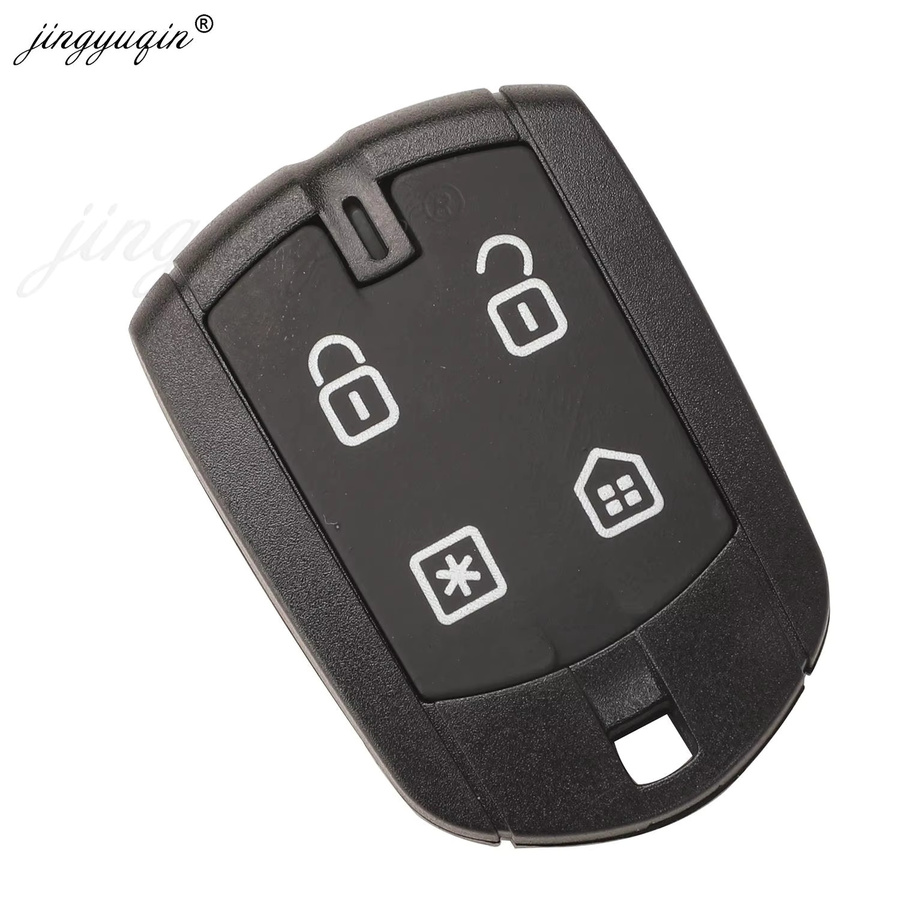 Jingyuqin 10er Set Schlüsselgehäuse für Brasilien Positron PXN52 293 EX300 330 360 mit 4-Tasten Steuerung in Schwarz - Bild 2