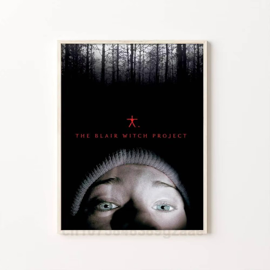 Moetch The T-BlairS-H-WitchS-Project Poster-Aufkleber, wasserfeste Wandkunst für Halloween-Dekoration, Mehrfarbig, Rechteckig - Bild 7