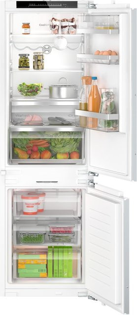 Bosch KIN86ADC0 Serie 6 Einbau-Kühl-Gefrier-Kombination mit No Frost, Weiß - Bild 1