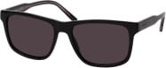 Lacoste L 6025S Sonnenbrille, Quadratisch, Vollrand, Kunststoff, Herren, Schwarz Grau - Bild 1