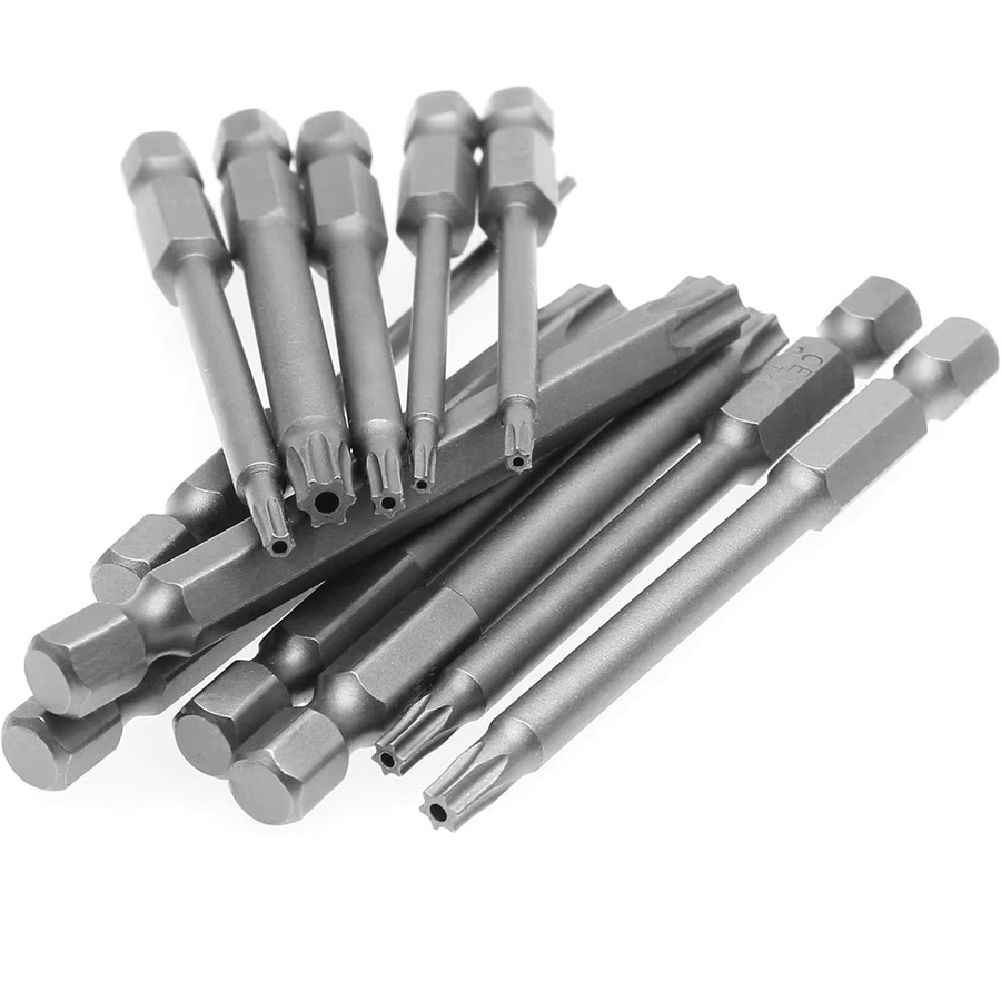11/12-teiliges Torx-Sicherheits-Bit-Set aus S2-Stahl mit magnetischen Stern-Schraubendreher-Bits für Shark-Staubsauger - Bild 4
